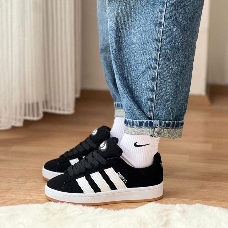 Adidas Campüs Siyah Beyaz