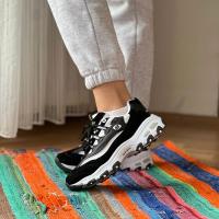 Skechers Dlites Siyah Beyaz