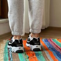 Skechers Dlites Siyah Beyaz