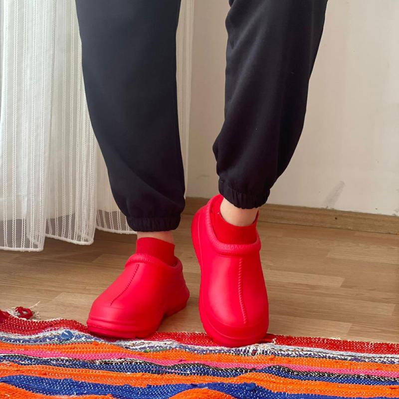 Tasmanx Su Geçirmez Yağmur Botu Kırmızı