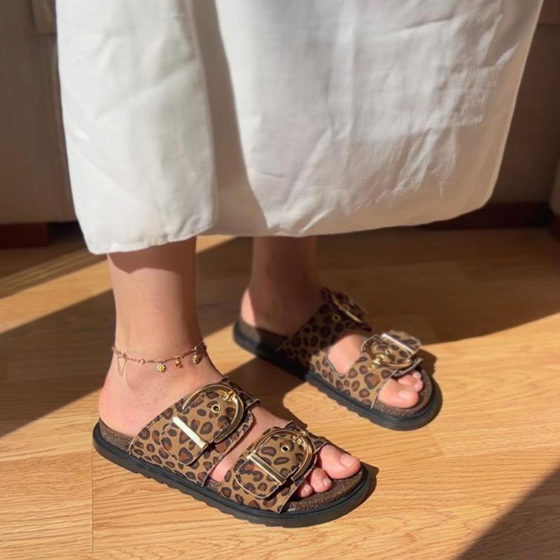 Laura Leopar Desenli Terlik